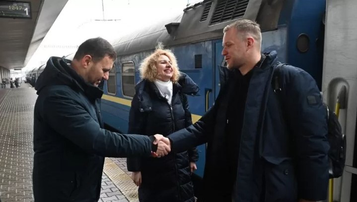 Глава МЗС Литви прибув до Києва. Фото: Х