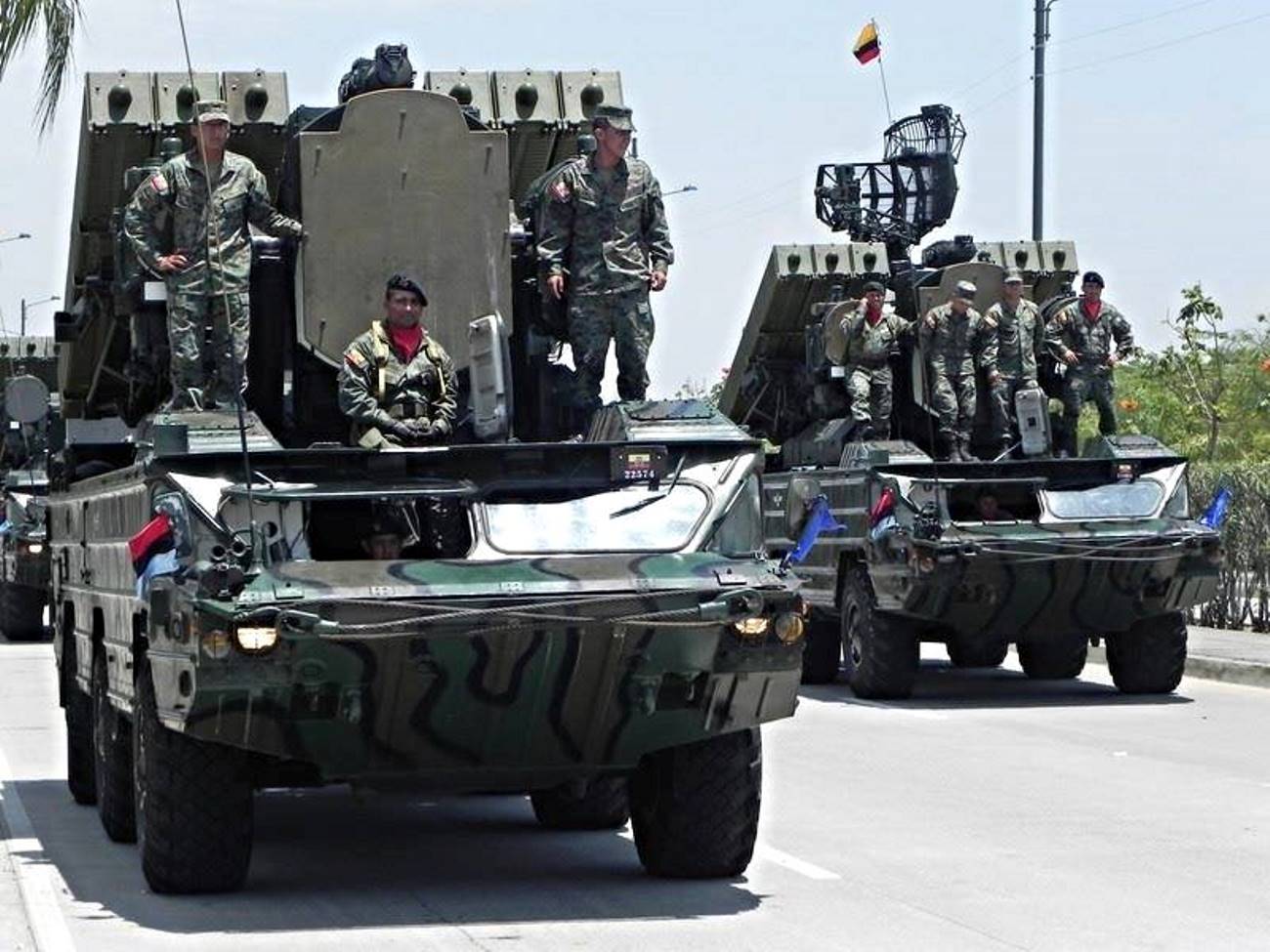 РК «Оса-АКМ» ПС Еквадору. Фото: Poder Militar Ecuatoriano