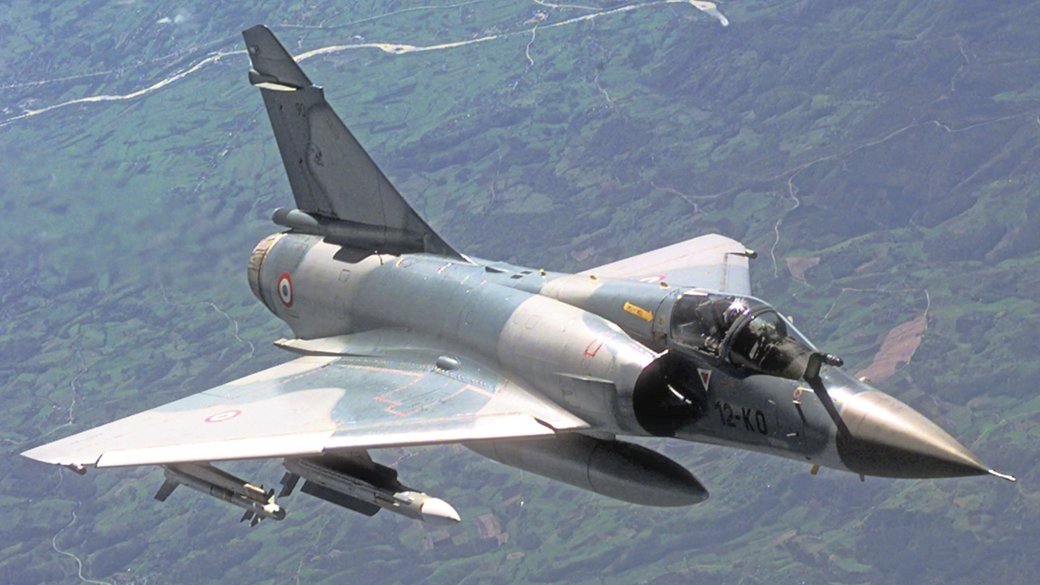 Винищувач Mirage 2000. Фото: Вікіпедія