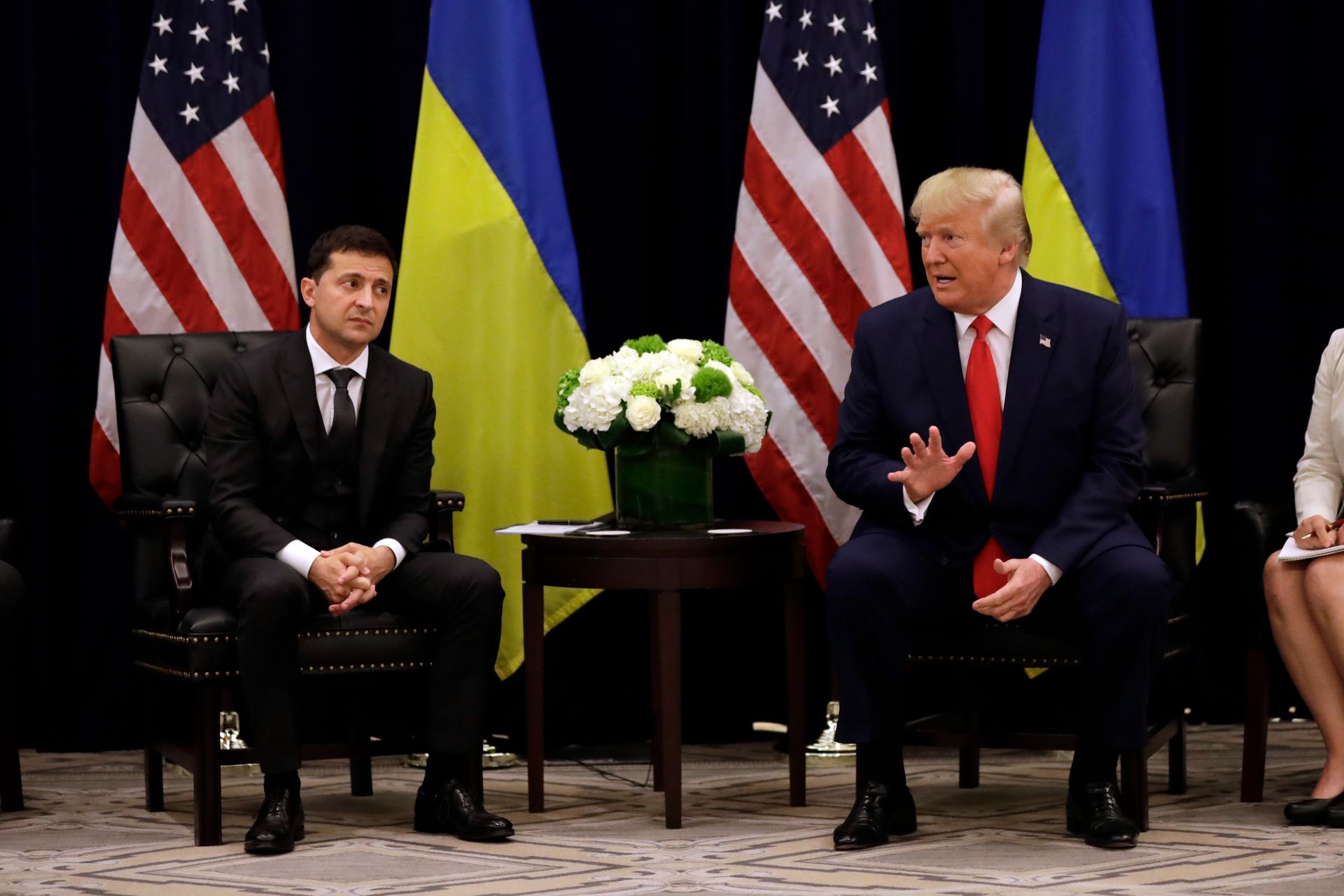 Володимир Зеленський і Дональд Трамп. Фото: AP Photo / Evan Vucci