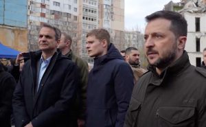 Балістична ракета впала за 300 метрів від Зеленського та прем’єра Греції